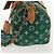LOUIS VUITTON Borsa a Tracolla Monogram Speedy P9 25 Verde M24423 LV Auth 139047SM Monogramma - vista 3