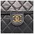 Borsa a Spalla CHANEL in Pelle di Agnello Nera Oro CC Auth 143810 Nero D'oro - vista 14