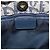 Borsa Clutch in Tela Trotter Christian Dior Blu Oro Auth 145259 - vista 15