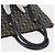 Borsa Clutch in Tela Trotter Christian Dior Blu Oro Auth 145259 - vista 6
