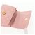 CHANEL Borsa a Spalla Matelassé Camelia in Pelle Rosa Oro CC Auth 144882V D'oro - vista 18