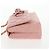 CHANEL Borsa a Spalla Matelassé Camelia in Pelle Rosa Oro CC Auth 144882V D'oro - vista 4