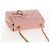 CHANEL Borsa a Spalla Matelassé Camelia in Pelle Rosa Oro CC Auth 144882V D'oro - vista 6
