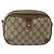 Borsa a Spalla Gucci GG Supreme Web Sherry Line PVC Beige 89 02 066 Auth 143576 D'oro - vista 2