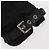 Guanti PRADA in pelle nera argento Auth ti3452 Nero - vista 6