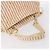 CHANEL Borsa Tote Matelassé Canvas Rossa Oro CC Auth 142751 Rosso D'oro - vista 7