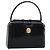 Céline Borsa a mano CELINE in pelle nera e oro Auth 144782 Nero D'oro