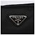 Borsa a Spalla PRADA Nylon Nero Argento Autentica 144491 - vista 14