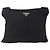 Borsa a Spalla PRADA Nylon Nero Argento Autentica 144491 - vista 2