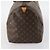 LOUIS VUITTON Borsa Boston Monogram Keepall 55 M41424 LV Auth 140023 Monogramma - vista 4