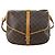 LOUIS VUITTON Borsa a Spalla Monogram Saumur 35 M42254 LV Auth ka510 Monogramma - vista 13