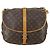 LOUIS VUITTON Borsa a Spalla Monogram Saumur 35 M42254 LV Auth ka510 Monogramma - vista 2