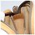 Borsa a Spalla Anagram LOEWE in Pelle Marrone Oro Auth ka490 D'oro - vista 18