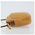 Borsa a Spalla Anagram LOEWE in Pelle Marrone Oro Auth ka490 D'oro - vista 4