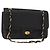 BALLY Borsa a Spalla con Catena Pelle Nera Oro Auth am9804 Nero D'oro