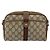 Borsa Sherry Line GG Supreme Web di GUCCI in PVC beige e oro 116 02 055 Auth 155594 D'oro - vista 2