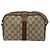 Borsa Sherry Line GG Supreme Web di GUCCI in PVC beige e oro 116 02 055 Auth 155594 D'oro - vista 3