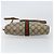 Borsa Sherry Line GG Supreme Web di GUCCI in PVC beige e oro 116 02 055 Auth 155594 D'oro - vista 9