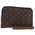 LOUIS VUITTON Clutch Orsay Monogram M51790 LV Auth BA8121 Monogramma