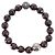 Bracciale in perle Chrome Hearts CH Plus Cross Ball Granato 0,4"" Ag925 Auth 143053M Rosso