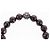 Bracciale in perle Chrome Hearts CH Plus Cross Ball Granato 0,4"" Ag925 Auth 143053M Rosso - vista 6