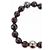 Bracciale in perle Chrome Hearts CH Plus Cross Ball Granato 0,4"" Ag925 Auth 143053M Rosso - vista 9