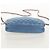 Borsa a Spalla GUCCI Zumi in Pelle Outlet Blu Auth 154069V - vista 10