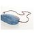 Borsa a Spalla GUCCI Zumi in Pelle Outlet Blu Auth 154069V - vista 9
