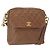 CHANEL Borsa a Spalla Matelassé in Pelle Caviar Marrone Oro CC Auth 143676 D'oro