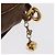 CHANEL Borsa a Spalla Matelassé in Pelle Caviar Marrone Oro CC Auth 143676 D'oro - vista 14