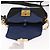 Borsa a Spalla Miu Miu Matelassé in Pelle 2 in 1 Blu Nero Oro Auth 153826 D'oro - vista 10