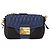 Borsa a Spalla Miu Miu Matelassé in Pelle 2 in 1 Blu Nero Oro Auth 153826 D'oro - vista 13