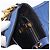 Borsa a Spalla Miu Miu Matelassé in Pelle 2 in 1 Blu Nero Oro Auth 153826 D'oro - vista 24