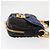 Borsa a Spalla Miu Miu Matelassé in Pelle 2 in 1 Blu Nero Oro Auth 153826 D'oro - vista 3