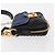 Borsa a Spalla Miu Miu Matelassé in Pelle 2 in 1 Blu Nero Oro Auth 153826 D'oro - vista 4