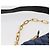 Borsa a Spalla Miu Miu Matelassé in Pelle 2 in 1 Blu Nero Oro Auth 153826 D'oro - vista 8