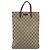 Borsa a mano GG Supreme in PVC beige e argento di GUCCI 117551 Auth bs31414 - vista 2