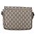 Borsa a Spalla GUCCI GG Plus Supreme PVC Beige Oro Auth 154434 D'oro - vista 3