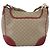 Céline Borsa a Spalla in Tela Macadam CELINE PVC Beige Oro Auth 153008 D'oro - vista 13