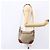 Céline Borsa a Spalla in Tela Macadam CELINE PVC Beige Oro Auth 153008 D'oro - vista 21