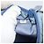 PRADA Schultertasche Nylon Hellblau Silber Authentisch ar13778 - Ansicht 12