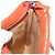 Burberry Borsa a spalla Nova Check in tela e pelle beige arancione argento autentica ti3467 - vista 18