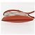 Burberry Borsa a spalla Nova Check in tela e pelle beige arancione argento autentica ti3467 - vista 5