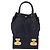 Pequin Borsa a mano in tela Pecan FENDI PVC blu navy oro Auth 146482 D'oro - vista 13