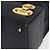 Pequin Borsa a mano in tela Pecan FENDI PVC blu navy oro Auth 146482 D'oro - vista 15