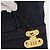 Pequin Borsa a mano in tela Pecan FENDI PVC blu navy oro Auth 146482 D'oro - vista 19