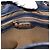 Pequin Borsa a mano in tela Pecan FENDI PVC blu navy oro Auth 146482 D'oro - vista 22