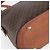Céline Borsa a mano in tela Macadam CELINE in pelle PVC marrone e oro Auth ki6124 D'oro - vista 15