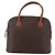 Céline Borsa a mano in tela Macadam CELINE in pelle PVC marrone e oro Auth ki6124 D'oro - vista 2