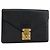LOUIS VUITTON Epi Serie Dragonne Clutch Bag Nero M52612 LV Auth ep11370